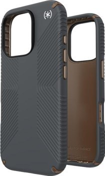 Speck Presidio2 Grip do iPhone 16 Pro szary