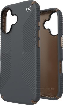 Speck Presidio2 Grip do iPhone 16 szary