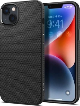 Spigen Liquid Air do iPhone 14 Max matte black