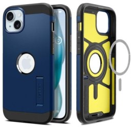 Spigen Tough Armor MagFit do iPhone 15 Granatowy