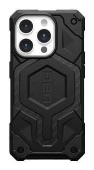 UAG Monarch Pro - obudowa ochronna do iPhone 15 Pro kompatybilna z MagSafe (carbon fiber)