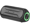 Głośnik bluetooth S1000 20W BT/FM/AUX LIGHTS czarny