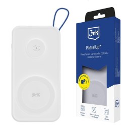 Powerbank 3mk PastelUp 10,000mAh 22.5W USB 1A1C - White