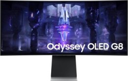 Monitor Samsung Odyssey OLED G8 LS34BG850SUXEN - 34'' | UWQHD | 175 Hz | microHDMI, USB-C | HDR | Pivot