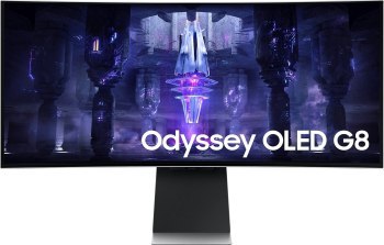 Monitor Samsung Odyssey OLED G8 LS34BG850SUXEN - 34'' | UWQHD | 175 Hz | microHDMI, USB-C | HDR | Pivot