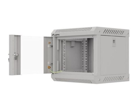 Lanberg Szafa instalacyjna rack wisząca 10 cali 4U 300x300 szara