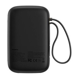 Baseus QPow 2 10000 mAh 30W 2xUSB-C czarny