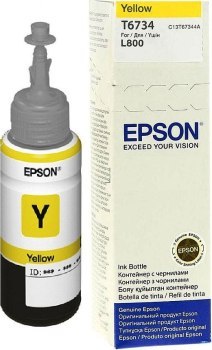 EPSON Tusz Żółty T67344A=C13T67344A 6400 str. 70 ml