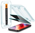 Spigen GLAS.TR "EZ FIT" 2-pak do Apple iPhone 16 Pro Max Privacy