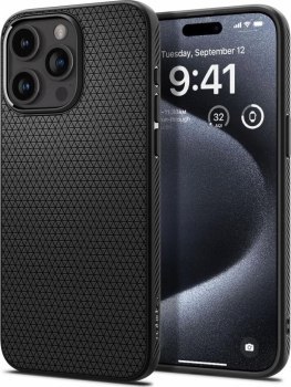 Spigen Liquid Air iPhone 16 Pro Max matte black