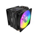 Cooler Master Hyper 212 LED Turbo ARGB Obudowa komputera Chlodnica/wentylator 12 cm Czarny, Srebrny 1 szt.