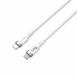 HYPER HJ4002WHGL kabel USB USB 2.0 2 m USB C Biały