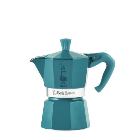 Bialetti kawiarka Winter Wonderland 3TZ turkusowa