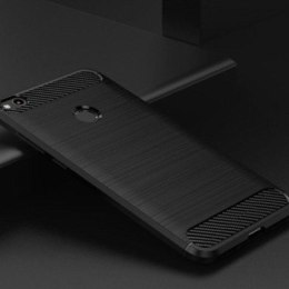 CASE ETUI CARBON LUX CZARNY XIAOMI REDMI Y3