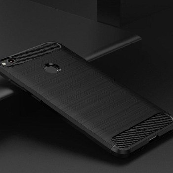 CASE ETUI CARBON LUX CZARNY XIAOMI REDMI Y3