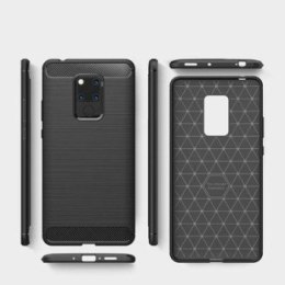 CASE ETUI CARBON LUX NIEBIESKI HUAWEI MATE 20