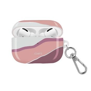 Słuchawki - UNIQ etui Coehl Ciel AirPods Pro różowy/sunset pink