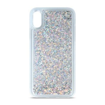 CASE ETUI LIQUID GLITTER TPU HUAWEI P SMART PLUS 2019 / HONOR 9s / HONOR10i / HONOR 20i / HONOR 20 Lite SREBRNY