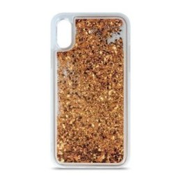 CASE ETUI LIQUID GLITTER TPU SAMSUNG GALAXY S10E ZŁOTY