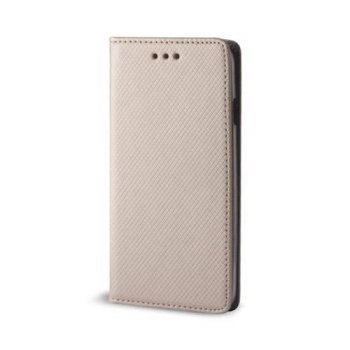 CASE ETUI MAGNET BOOK HUAWEI P SMART 2021 ZŁOTY