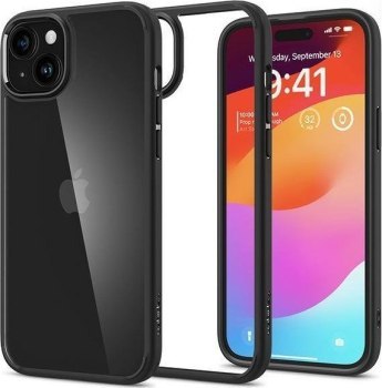 Spigen Ultra Hybrid iPhone 15 Plus Matte Black