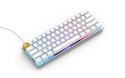 Glorious PC Gaming Race GMMK klawiatura USB QWERTY Amerykański międzynarodowy Srebrny, Biały