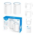 Access Point CUDY M1200 (2-Pack) AC1200 Dual Band Wi-Fi 2x 10/100Mbps Mesh