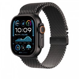 Apple Bransoleta mediolańska z tytanu w kolorze czarnym do koperty 49 mm - rozmiar L