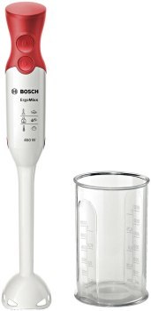 Blender ręczny BOSCH MSM64010 (450W; kolor biały kolor czerwony)