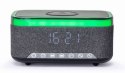 Gembird Cyfrowy budzik ładowarka radio DAB/FM RGB