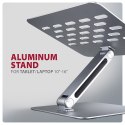 AXAGON STND-LQ Podstawa do laptopów aluminiowa 10-16" cali, regulowane kąty nachylenia