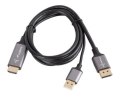 Lanberg Kabel HDMI(M)-Displayport(M) 1M 4K czarny