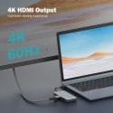 Digitus Stacja dokująca podróżna USB Typ C 7-portów HDMI 4K/60Hz PD 3.0