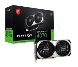 MSI Karta graficzna GeForce RTX 4070 VENTUS 2X E 12GB OC GDDRX6 192bit 3DP