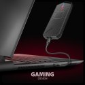 AXAGON EEM2-GAM Obudowa zewnętrzna aluminiowa USB-C 3.2 Gen 2 M.2 NVMe/SATA SSD Gaming