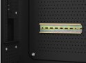 Lanberg Szafa instalacyjna rack wisząca 19 cali 6U+3U 540x200 niskoprofilowa (złożona) czarna