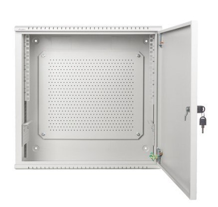 Lanberg Szafa instalacyjna rack wisząca 19 cali 6U+3U 540x200 niskoprofilowa (złożona) szara