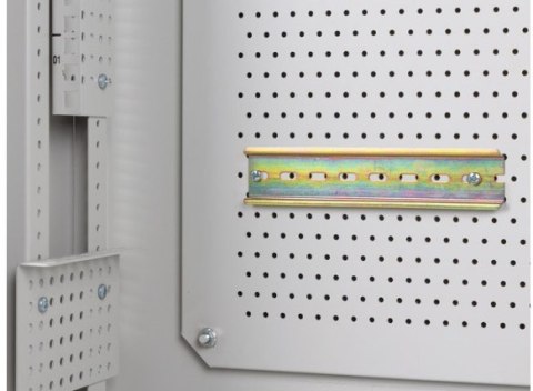 Lanberg Szafa instalacyjna rack wisząca 19 cali 6U+3U 540x200 niskoprofilowa (złożona) szara