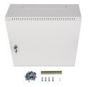 Lanberg Szafa instalacyjna rack wisząca 19 cali 6U+3U 540x200 niskoprofilowa (złożona) szara