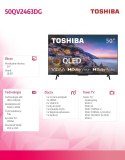 Toshiba Telewizor QLED 50 cali 50QV2463DG