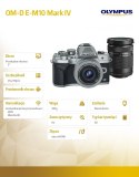 Olympus Aparat OM-D E-M10 Mark IV + 14-150mm silver