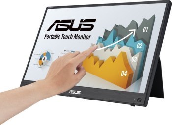 Monitor ASUS MB16AHT - 15.6'' | IPS | Full HD| 60 Hz | USB-C | Głośniki 2 x 2 W | pochył