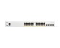 Cisco C1200-24P-4X łącza sieciowe Zarządzany L2/L3 Gigabit Ethernet (10/100/1000) Biały