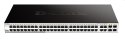 D-Link DGS-1210-48/E 48-Port Layer2 Smart Managed Gigabit Switch dlink green 3.0 44x 10/100/1000Mbit/s TP RJ-45 Port4x Combo 10/