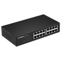 Edimax GS-1016 V2 łącza sieciowe Zarządzany Gigabit Ethernet (10/100/1000) Czarny