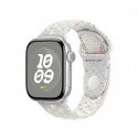 Apple Pasek sportowy Nike w kolorze czystej platyny do koperty 42 mm - rozmiar M/L