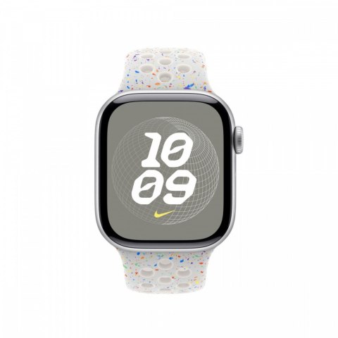 Apple Pasek sportowy Nike w kolorze czystej platyny do koperty 42 mm - rozmiar M/L
