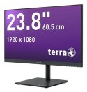 Wortmann AG TERRA 3030221 monitor komputerowy 60,5 cm (23.8") 1920 x 1080 px Full HD LED Czarny