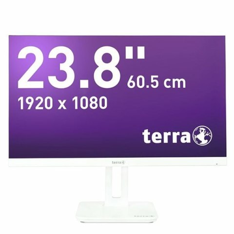 Wortmann AG TERRA 3030222 monitor komputerowy 60,5 cm (23.8") 1920 x 1080 px Full HD LCD Biały