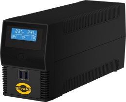 UPS Orvaldi i650 LCD USB (4xIEC)